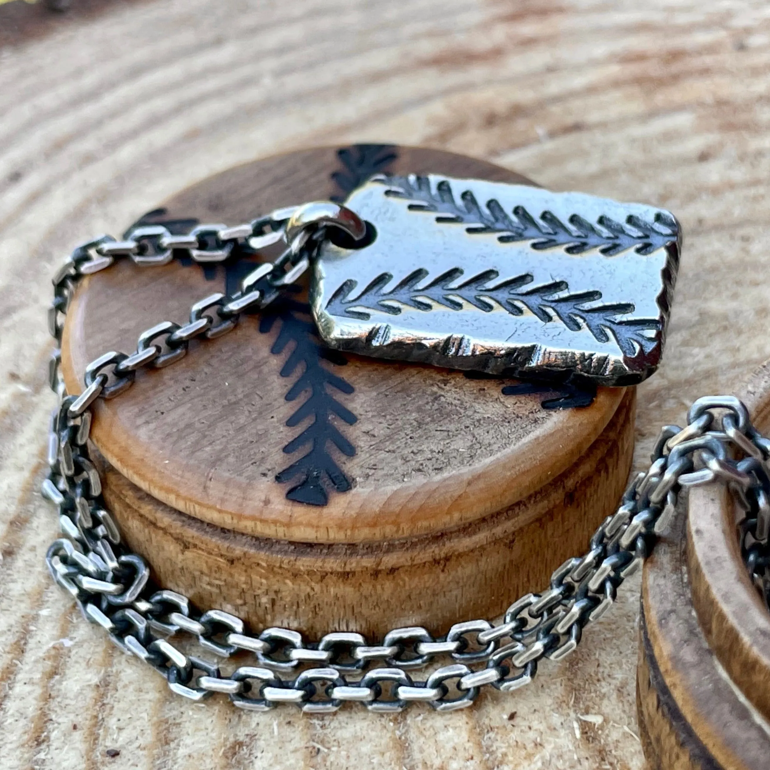 Men's Silver Football, Baseball or Basketball Pendant Necklace