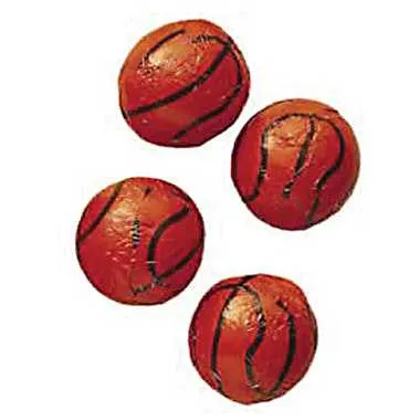 Milk Chocolate Basketballs 5LB Bulk