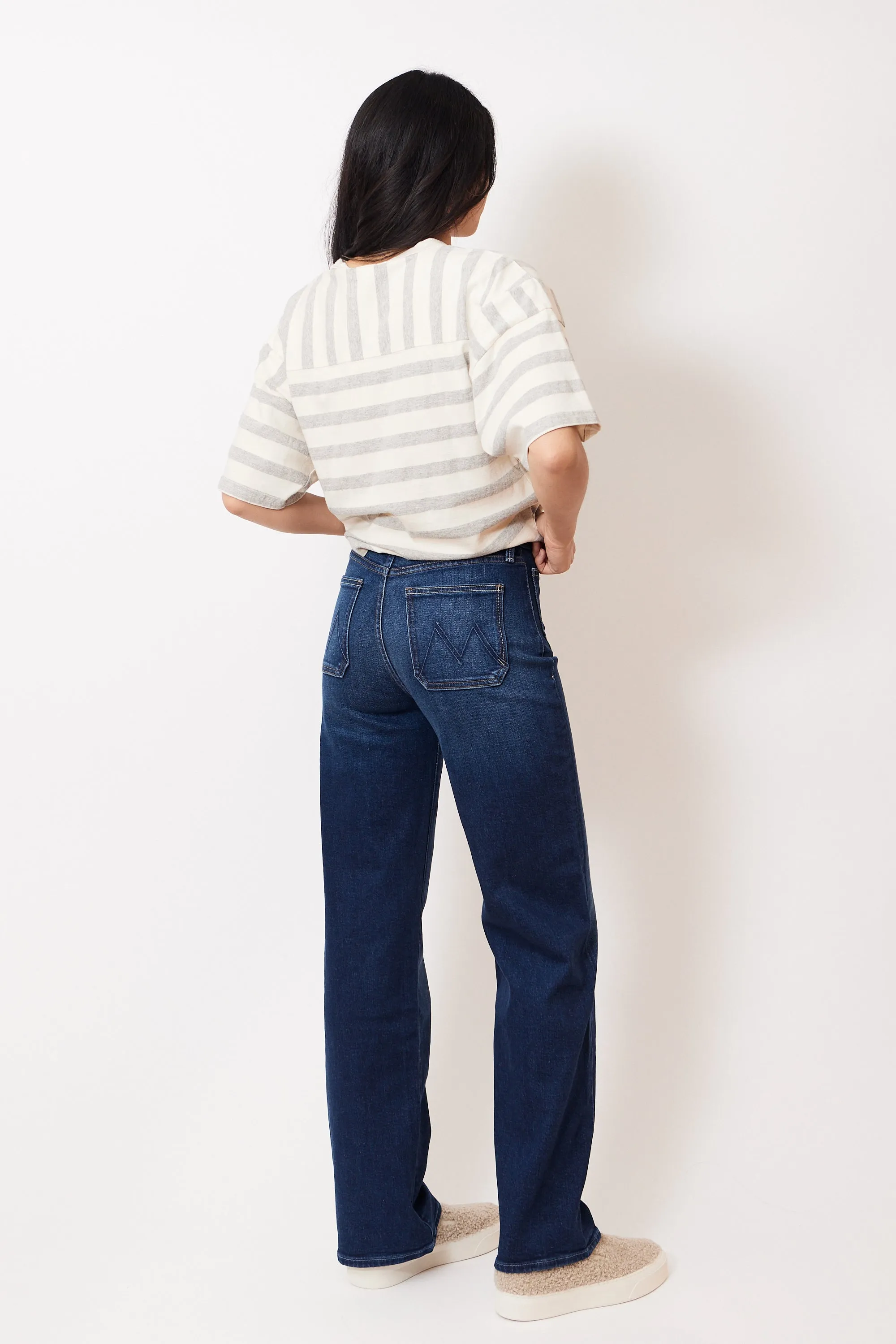 Mother Denim Lil Patch Pocket Rambler Zip Sneak