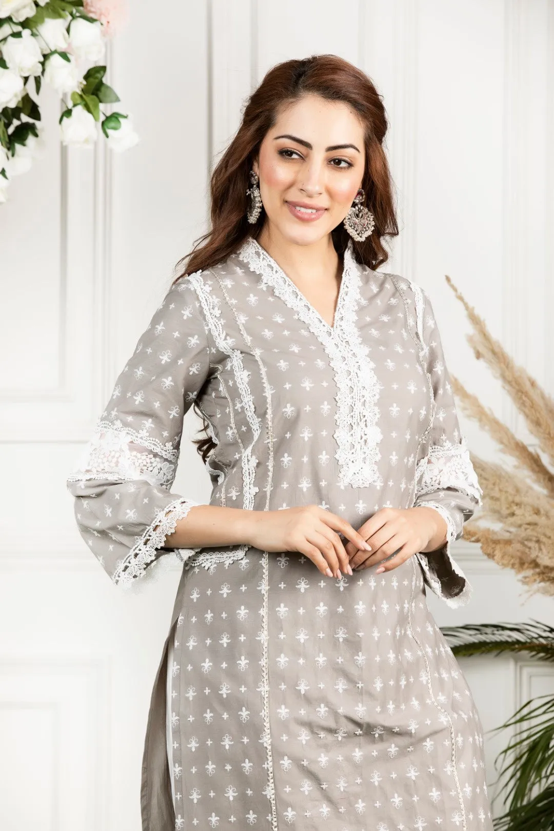Mulmul Cotton WinterBerry Kurta Mulmul Gota Salwar