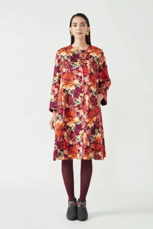 Multicolor Maria Embellished Printed Jacket