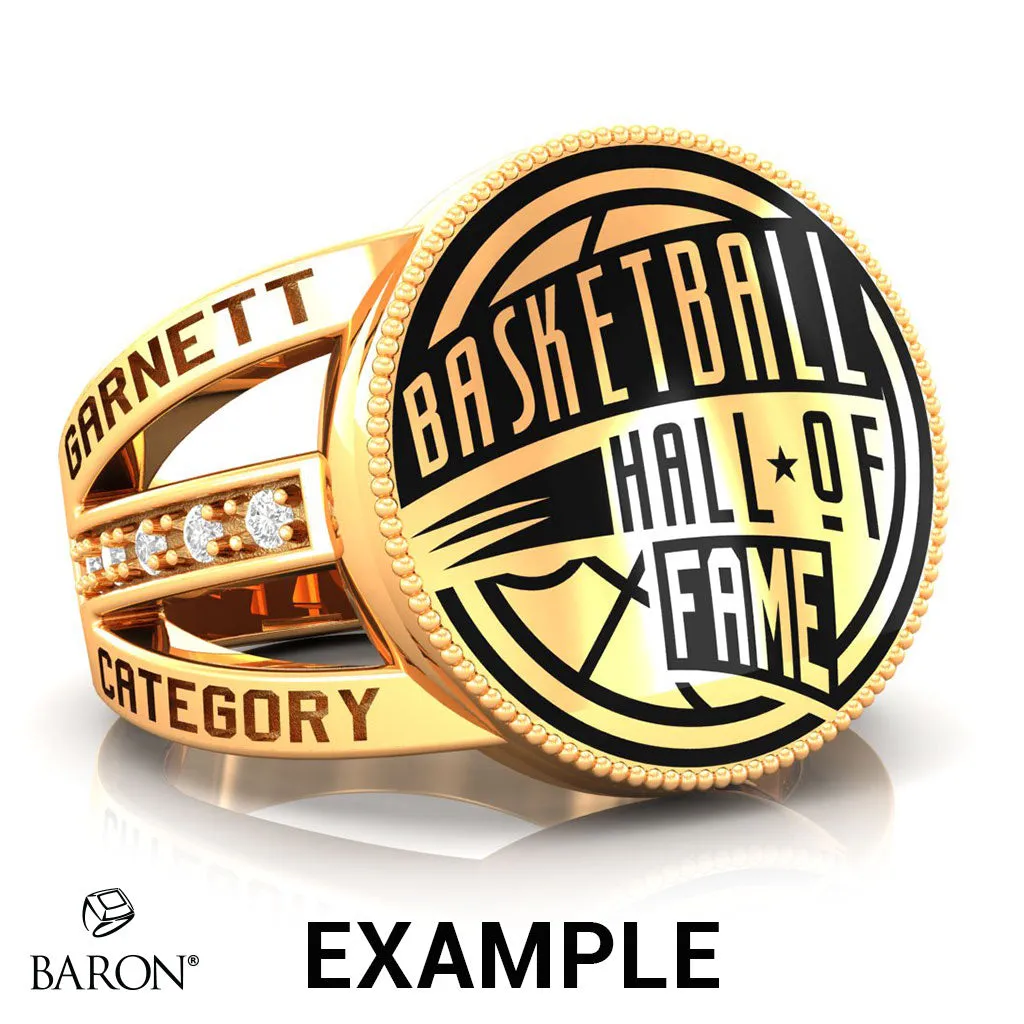 Naismith Basketball Hall of Fame Class of 2022 Friends and Family  Renown Ring - Design 5.1