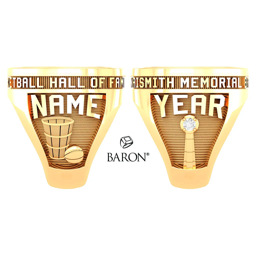 Naismith Basketball Hall of Fame Class of 2023 Friends and Family Ring - Design 7.1