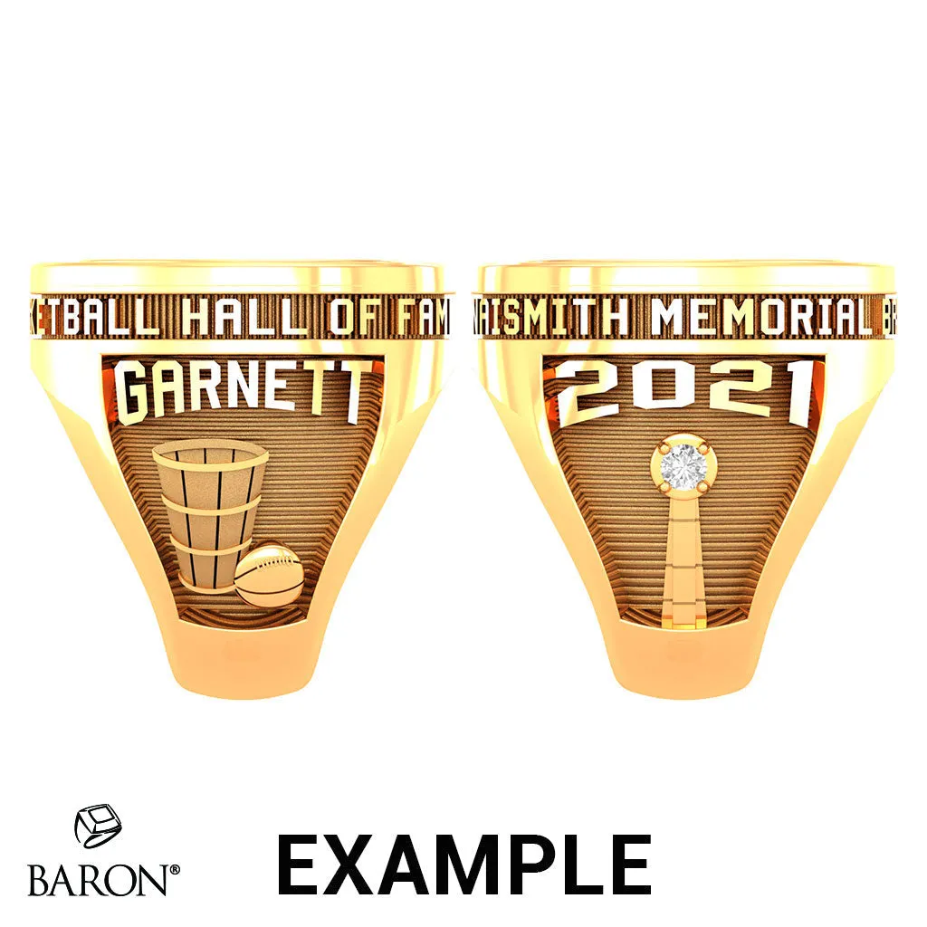 Naismith Basketball Hall of Fame Class of 2023 Friends and Family Ring - Design 7.1