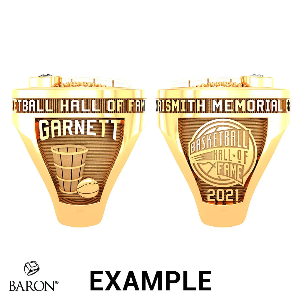 Naismith Basketball Hall of Fame Class of 2023 Friends and Family Ring - Design 8.1
