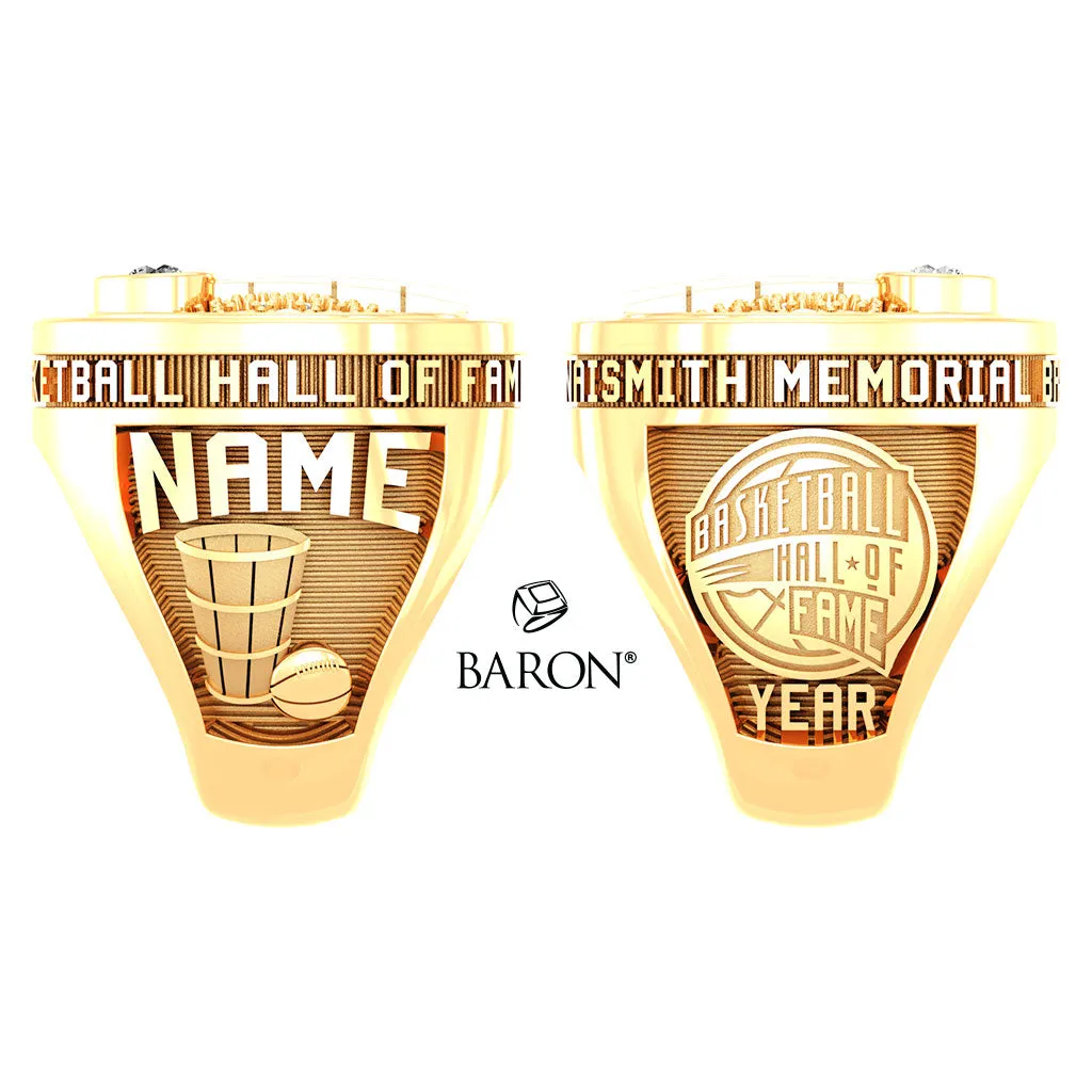 Naismith Basketball Hall of Fame Class of 2023 Friends and Family Ring - Design 8.1