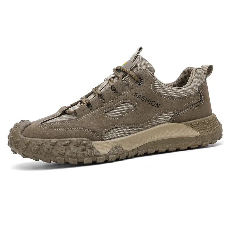New casual sports men's work shoes lightweight breathable non-slip spring and summer comfortable student walking loafers