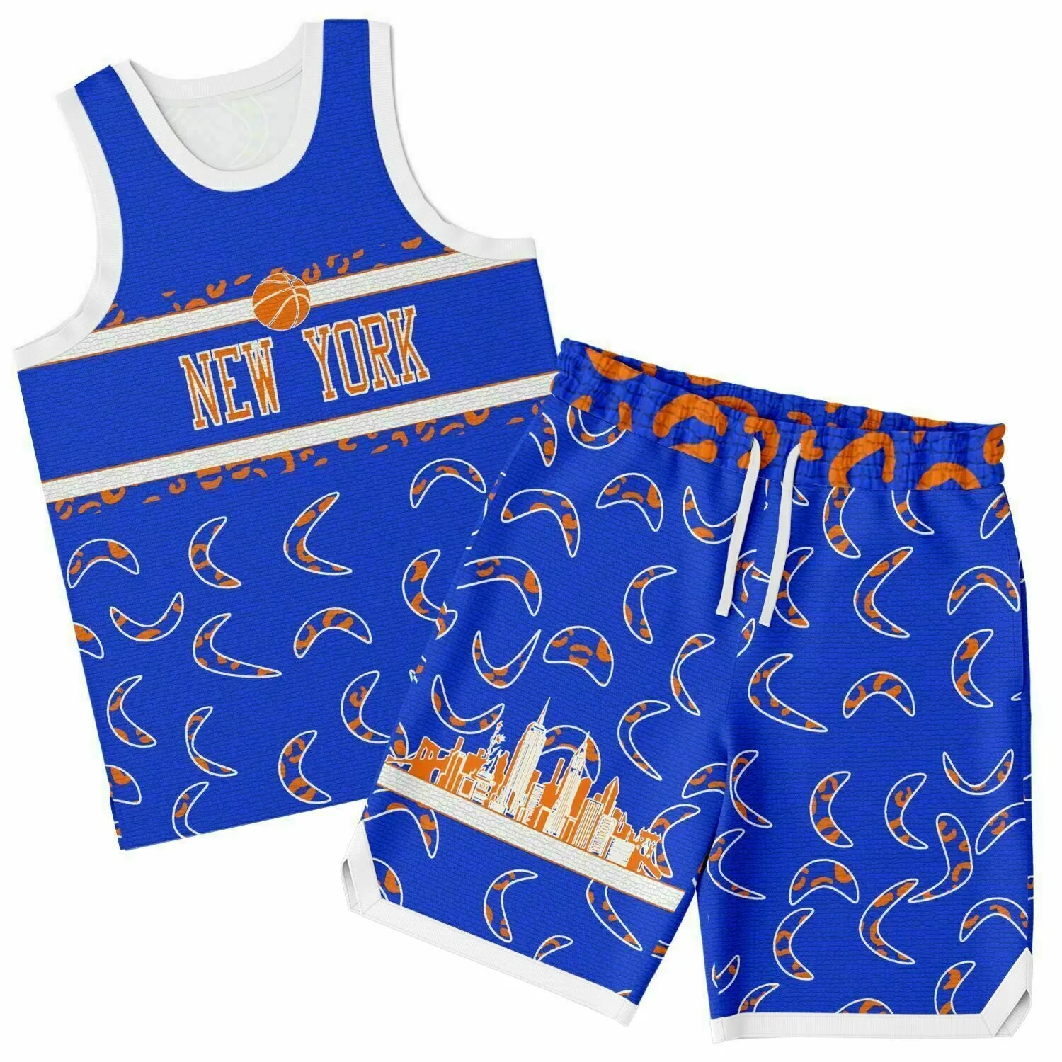 New York Knicks Inspired Basketball Set