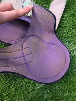 Norton purple fetlock boots cob size FREE POSTAGE