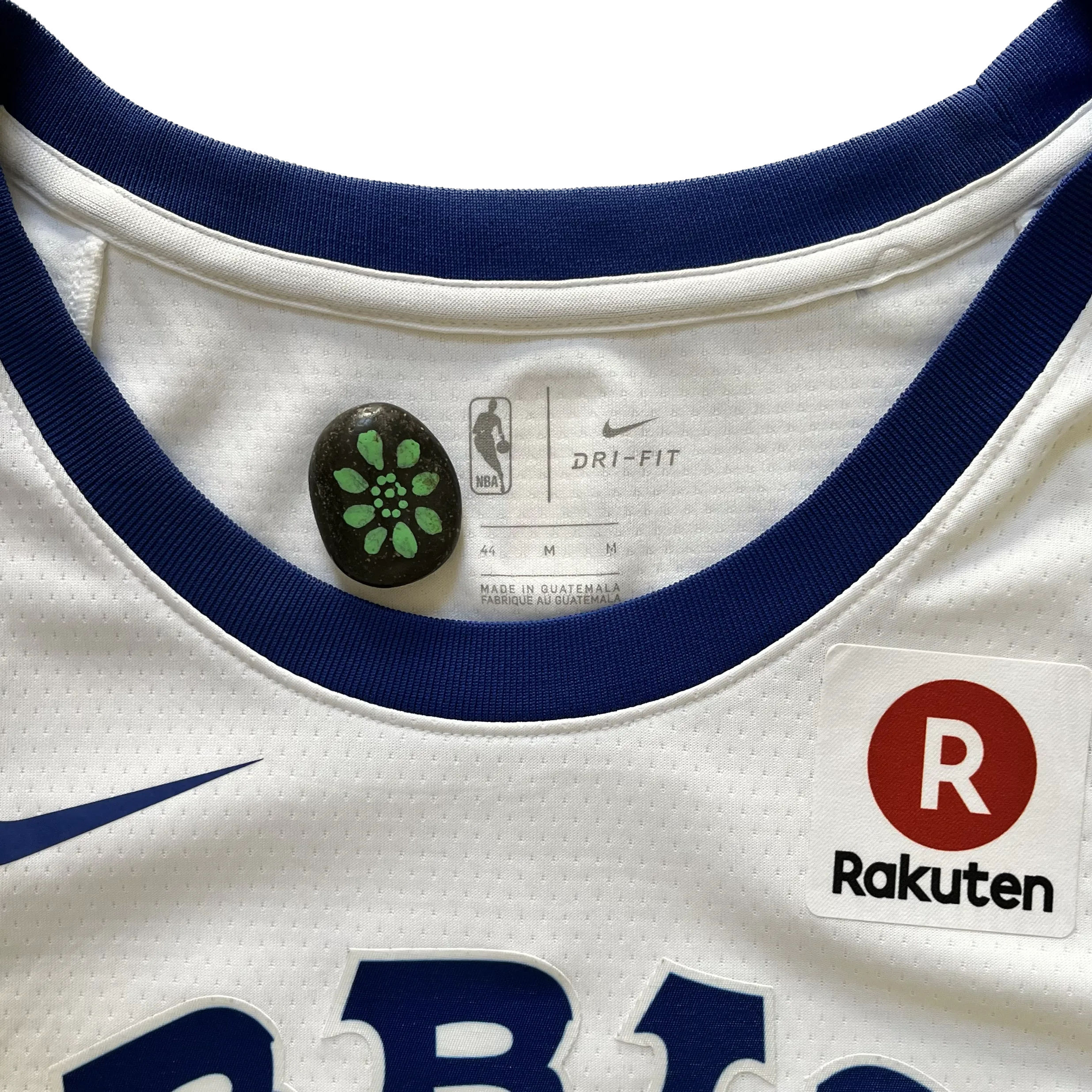 (NWT) Warriors Bell #2 White Basketball Jersey - Nike