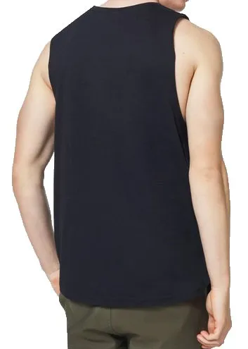 Oakley Mens Sunset Ellipse Blackout Tank