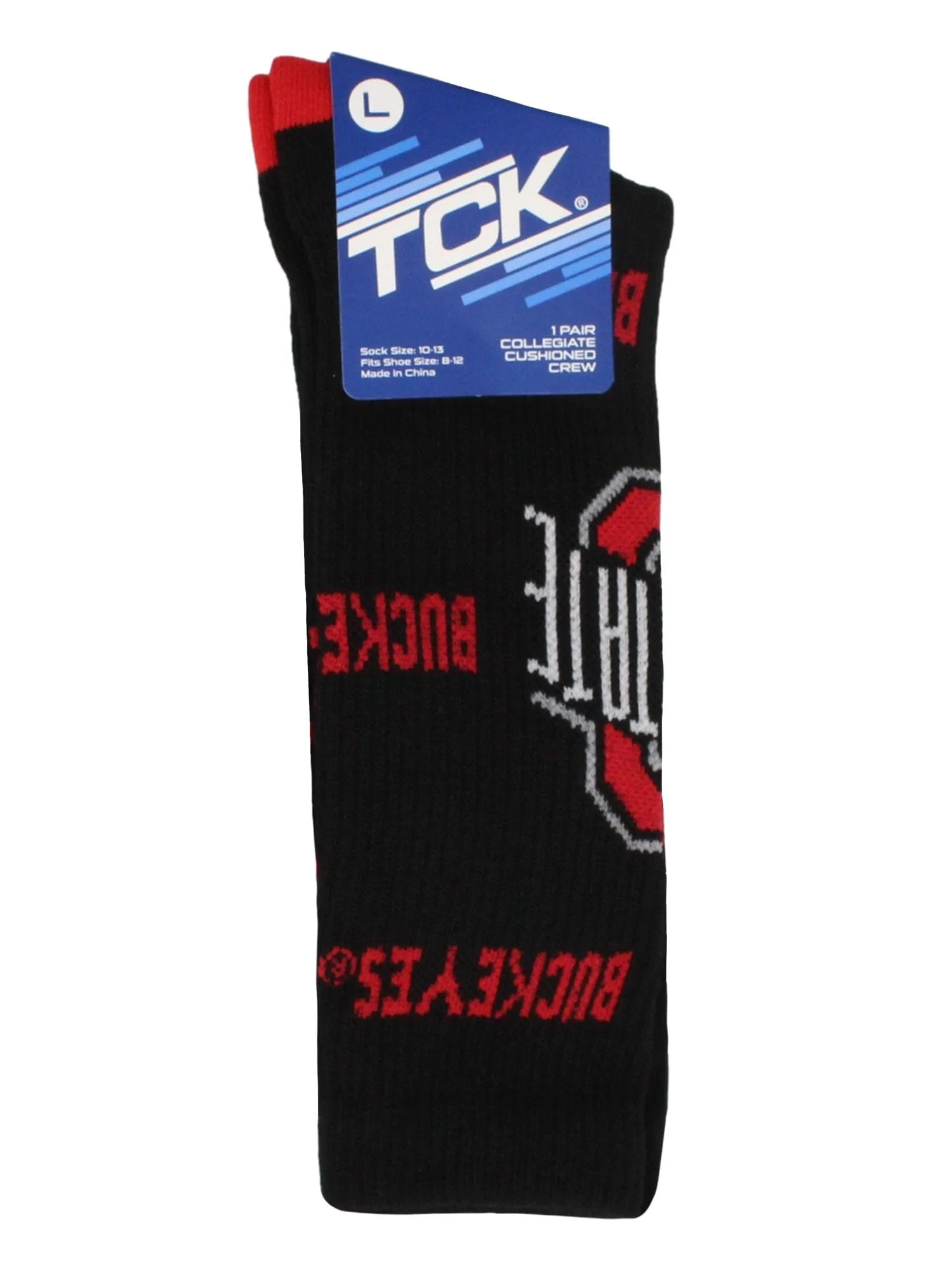 OSU University of Ohio State Buckeyes Mayhem Crew Length