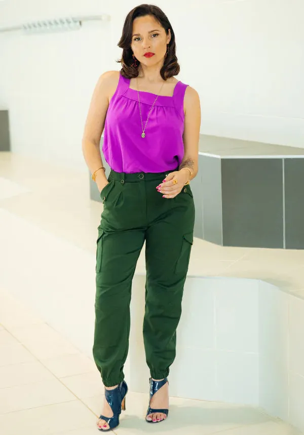 Pantalon TREMPLIN Patron de couture Pochette - MAISON FAUVE