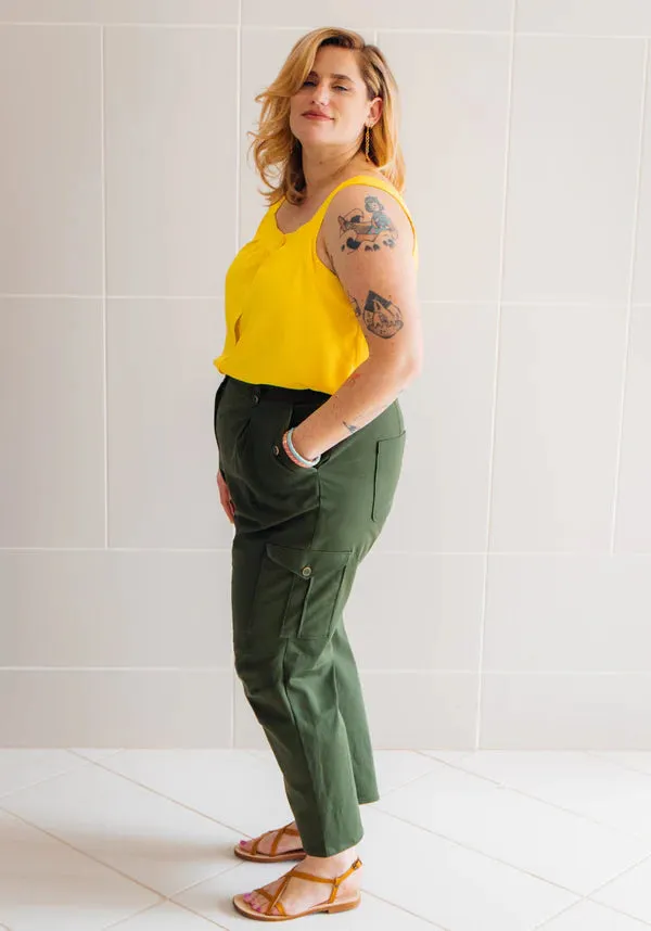 Pantalon TREMPLIN Patron de couture Pochette - MAISON FAUVE