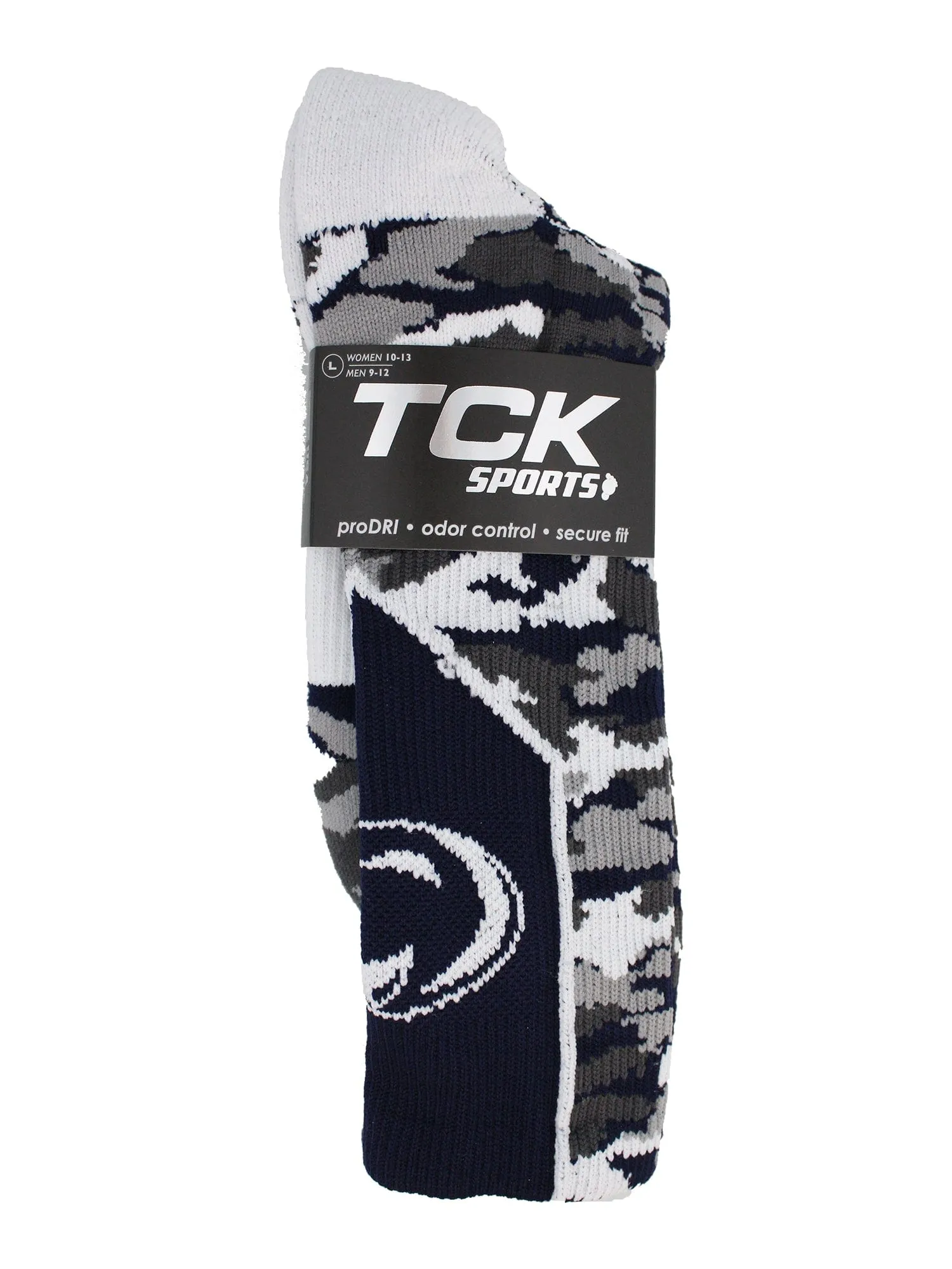 Penn State Nittany Lions Woodland Camo Crew Socks
