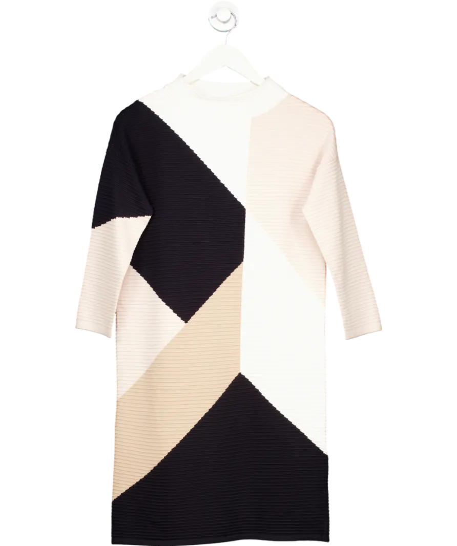 Phase Eight Multicoloured Hetty Colour Block Tunic Mini Dress UK S