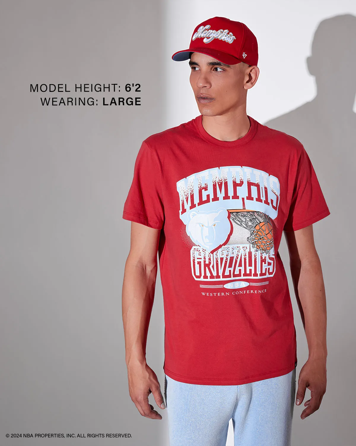 PHILADELPHIA 76ERS CITY EDITIO NO LOOK '47 FRANKLIN TEE