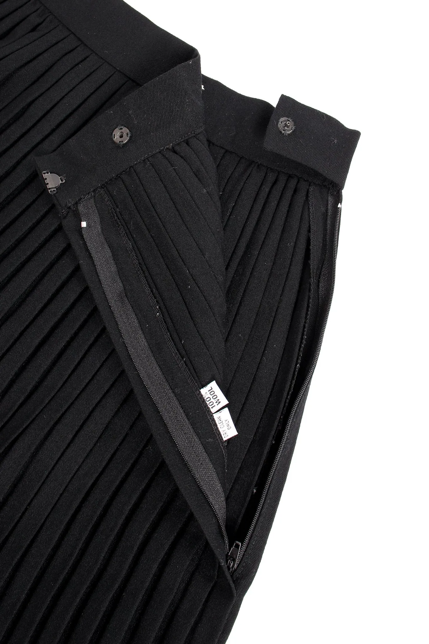 Pleated Tuck Jacket & Skirt Suit