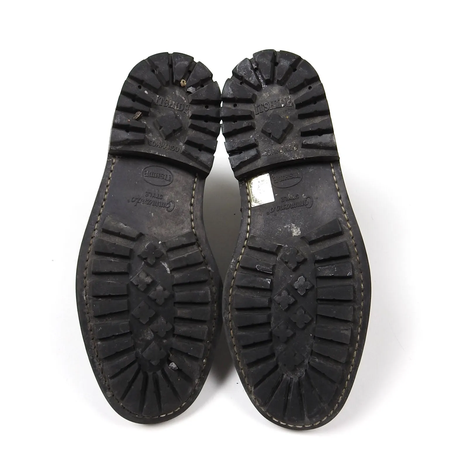 Prada Black Brogue Boot Size 9