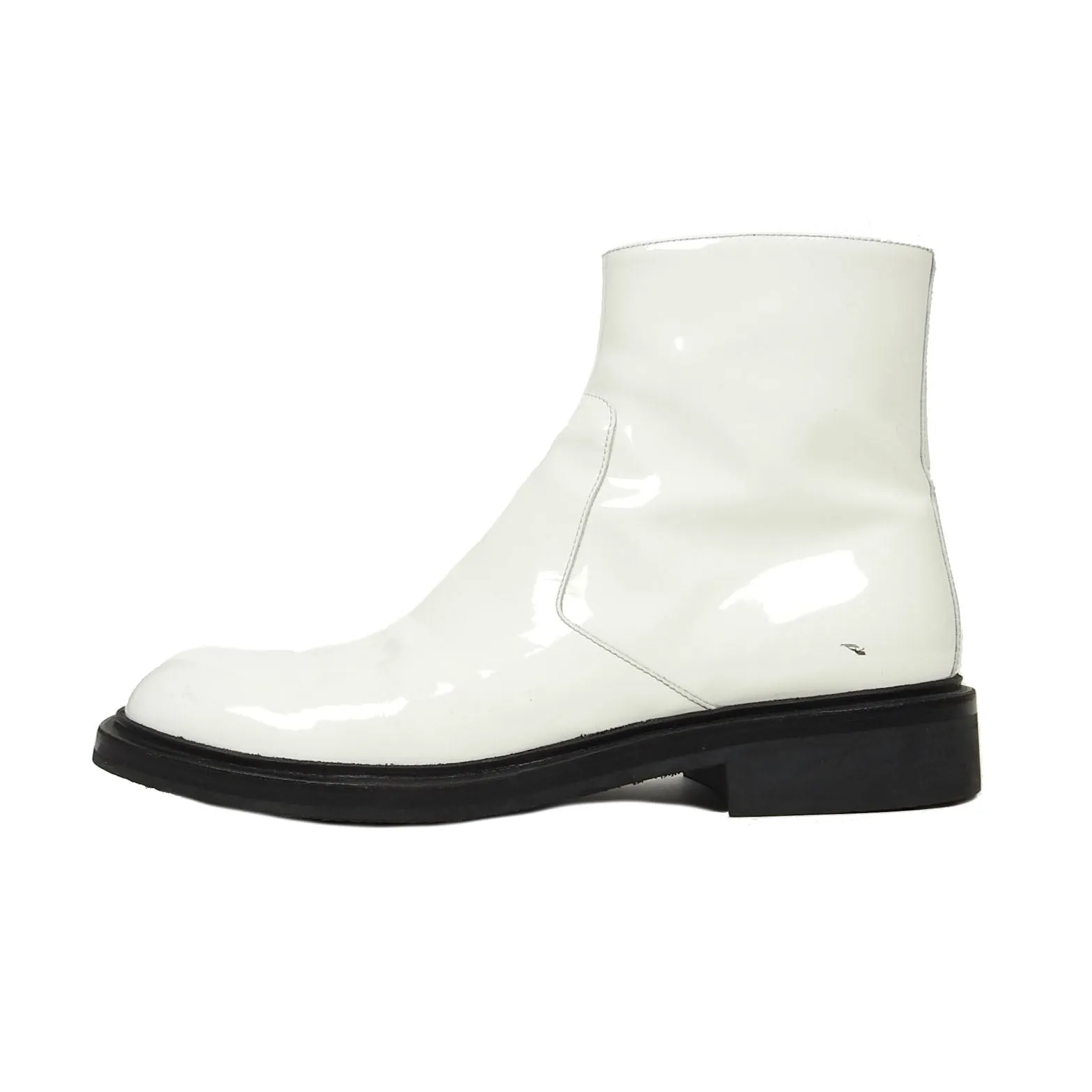 Prada Patent Leather Boots Size 12