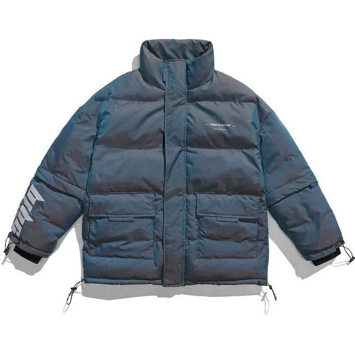 "BJHG" Parka Doudoune Rose Streetwear - URB1™