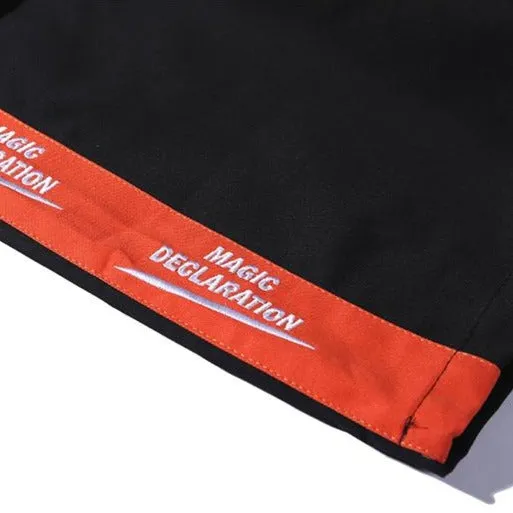 "DECLARATION" SHORT STREETWEAR Bleu Rouge - URB1™