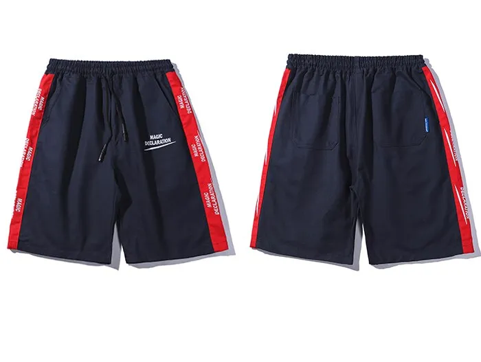 "DECLARATION" SHORT STREETWEAR Bleu Rouge - URB1™