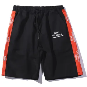 "DECLARATION" SHORT STREETWEAR Bleu Rouge - URB1™