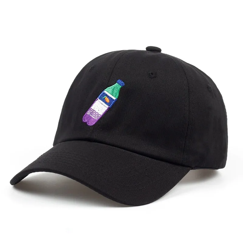 "LEAN" Casquette baseball Streetwear Noir - URB1™