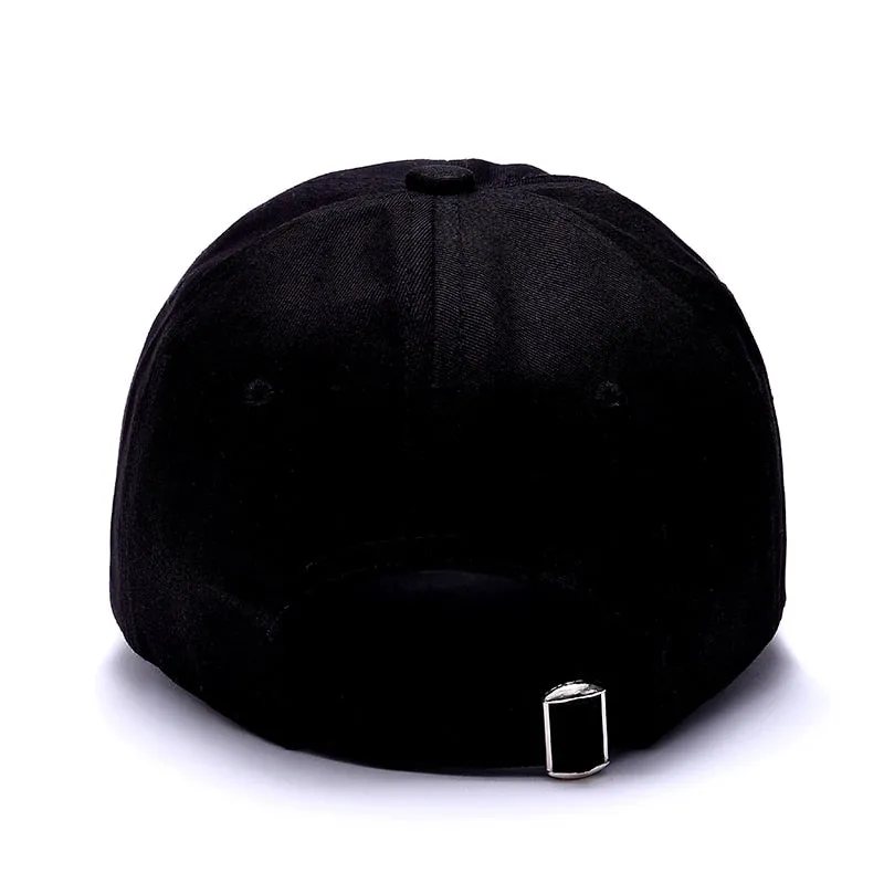 "LEAN" Casquette baseball Streetwear Noir - URB1™