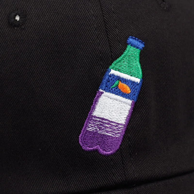 "LEAN" Casquette baseball Streetwear Noir - URB1™