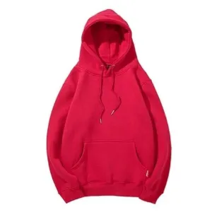 "L'ESSENTIEL" Sweatshirt Hoodie à capuche Rouge - URB1™