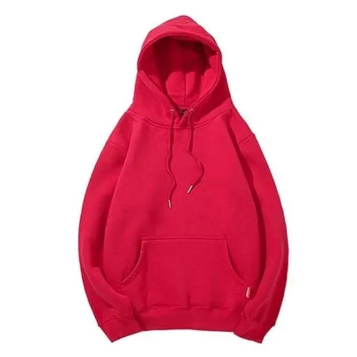 "L'ESSENTIEL" Sweatshirt Hoodie à capuche Rouge - URB1™