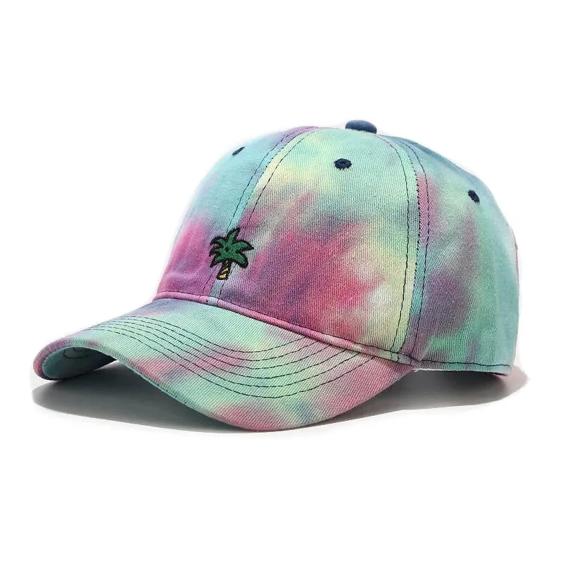 "TIE AND DYE" Casquette baseball Orange Rose - URB1™