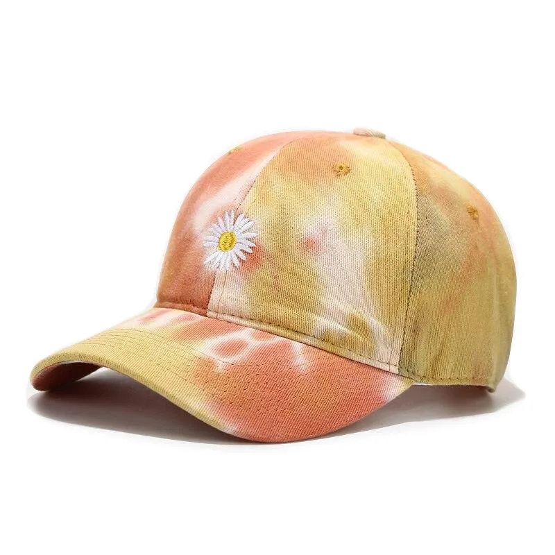 "TIE AND DYE" Casquette baseball Orange Rose - URB1™