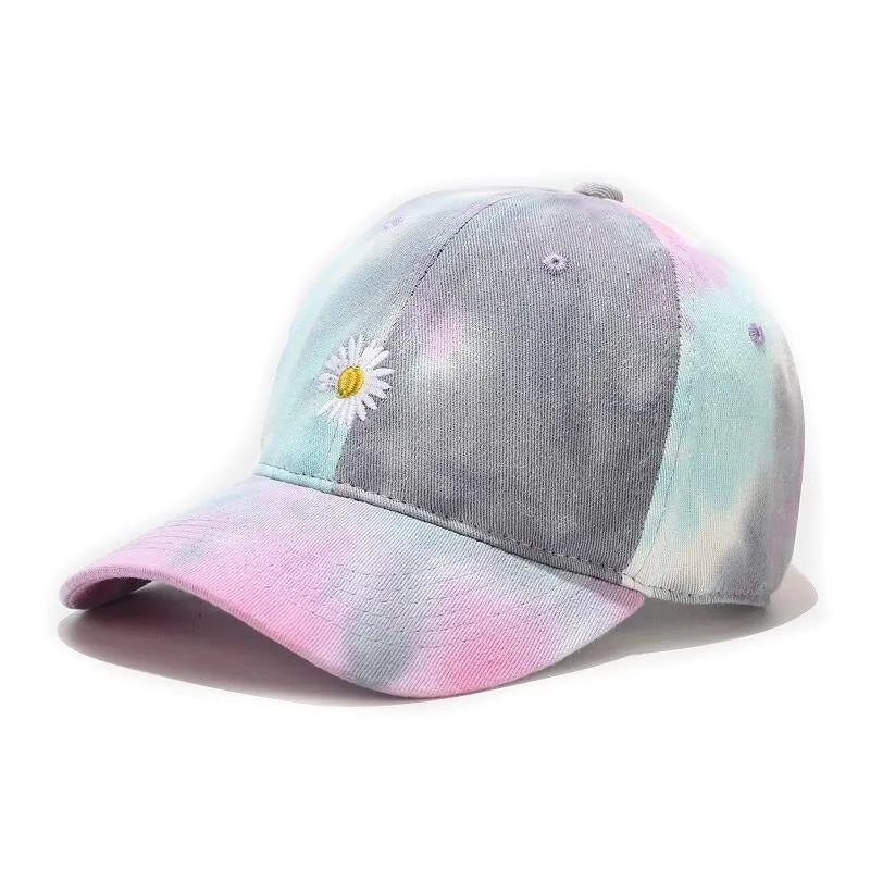 "TIE AND DYE" Casquette baseball Orange Rose - URB1™