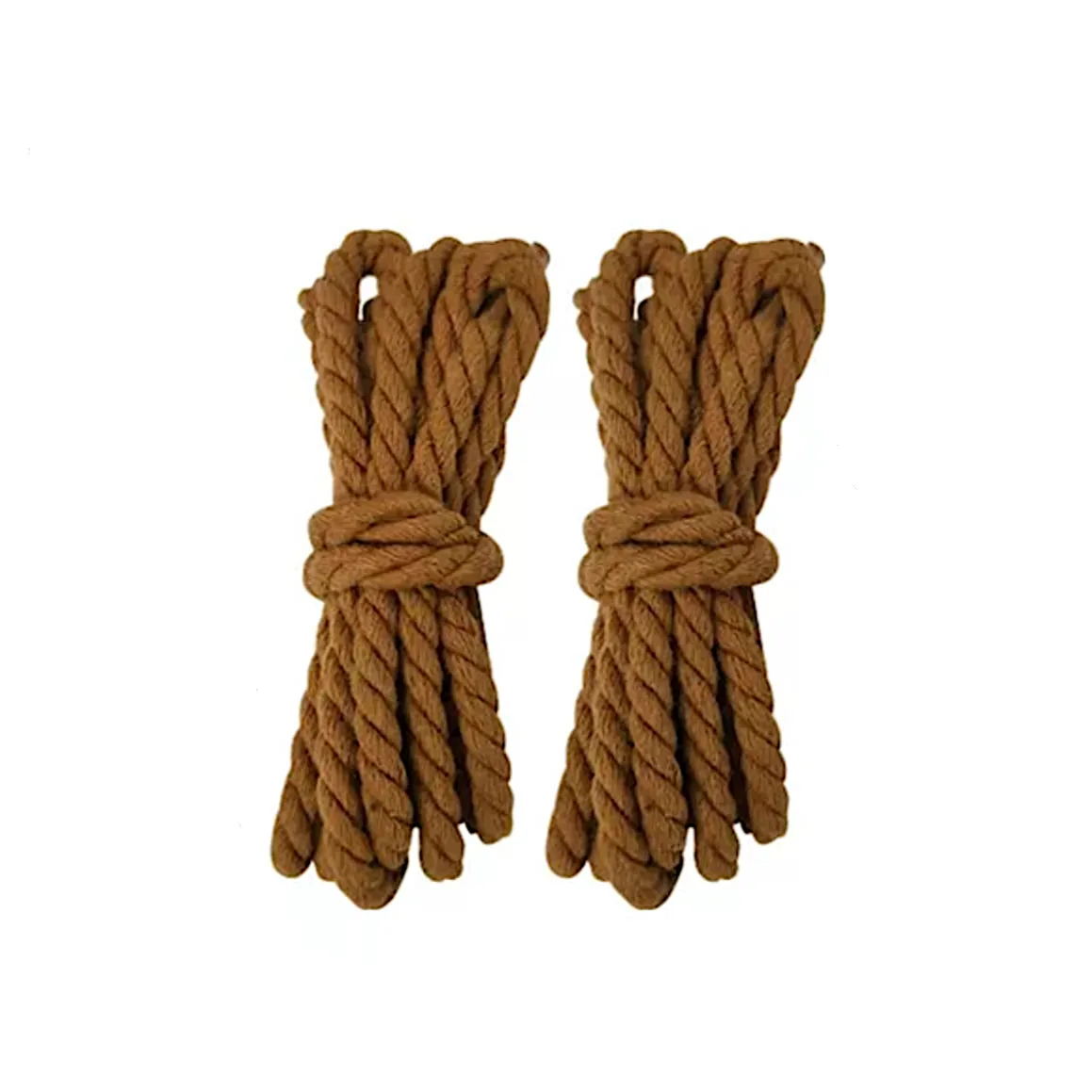 "TWISTED" Lacets Chaussures Style Corde Torsadée Beige - URB1™