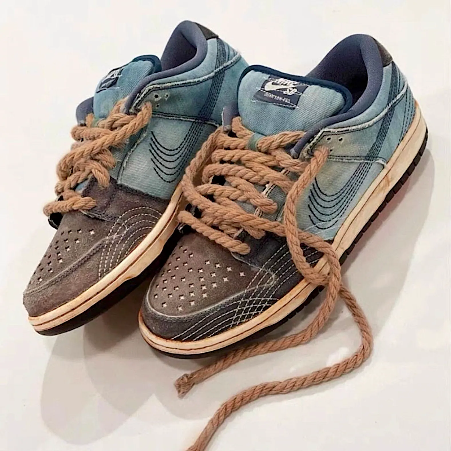 "TWISTED" Lacets Chaussures Style Corde Torsadée - URB1™