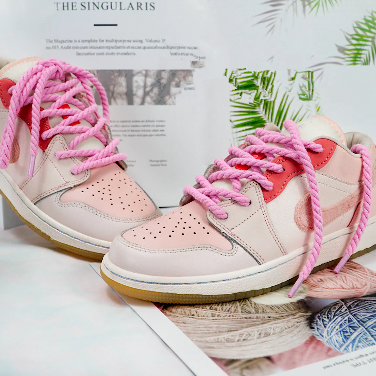 "TWISTED" Lacets Chaussures Style Corde Torsadée - URB1™