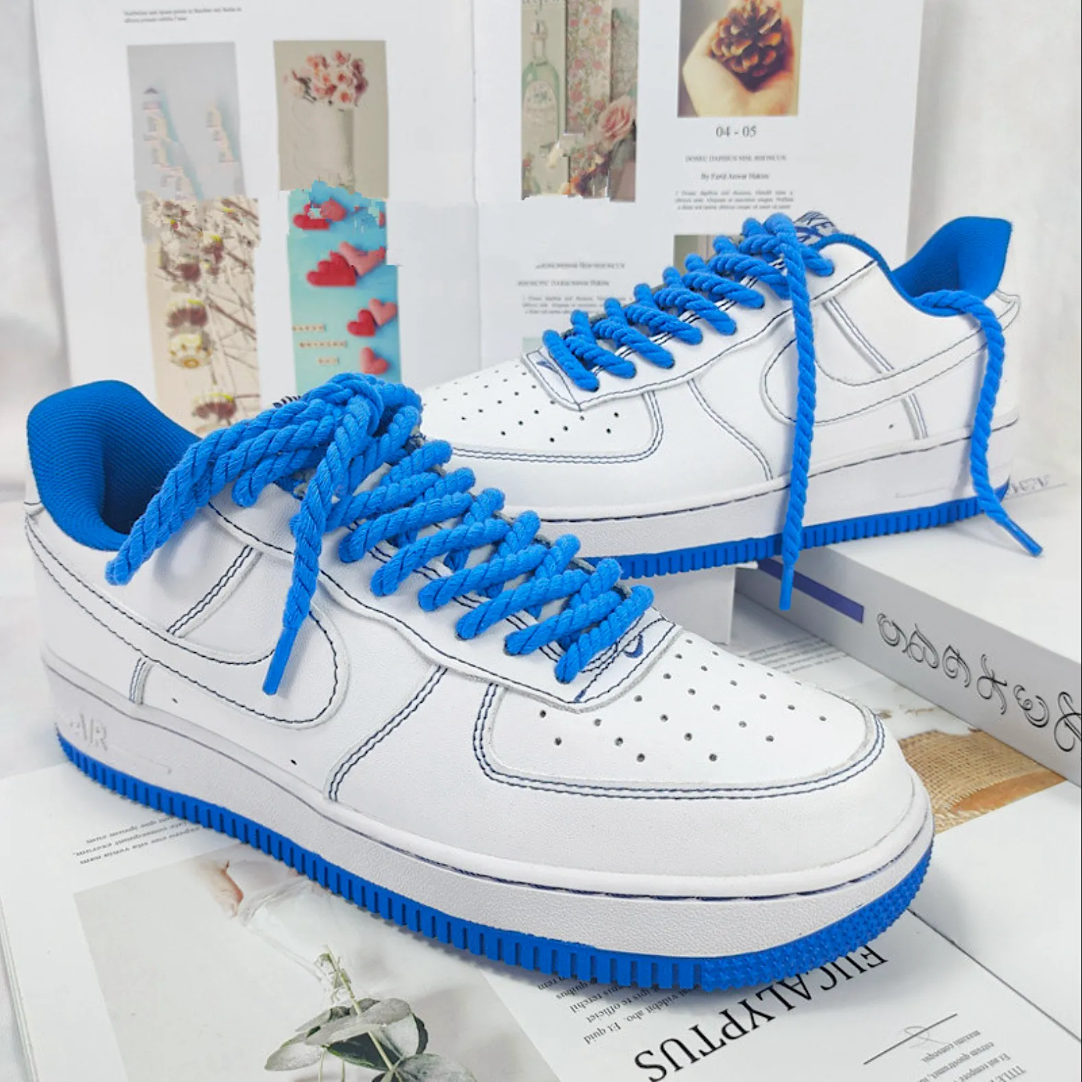 "TWISTED" Lacets Chaussures Style Corde Torsadée - URB1™