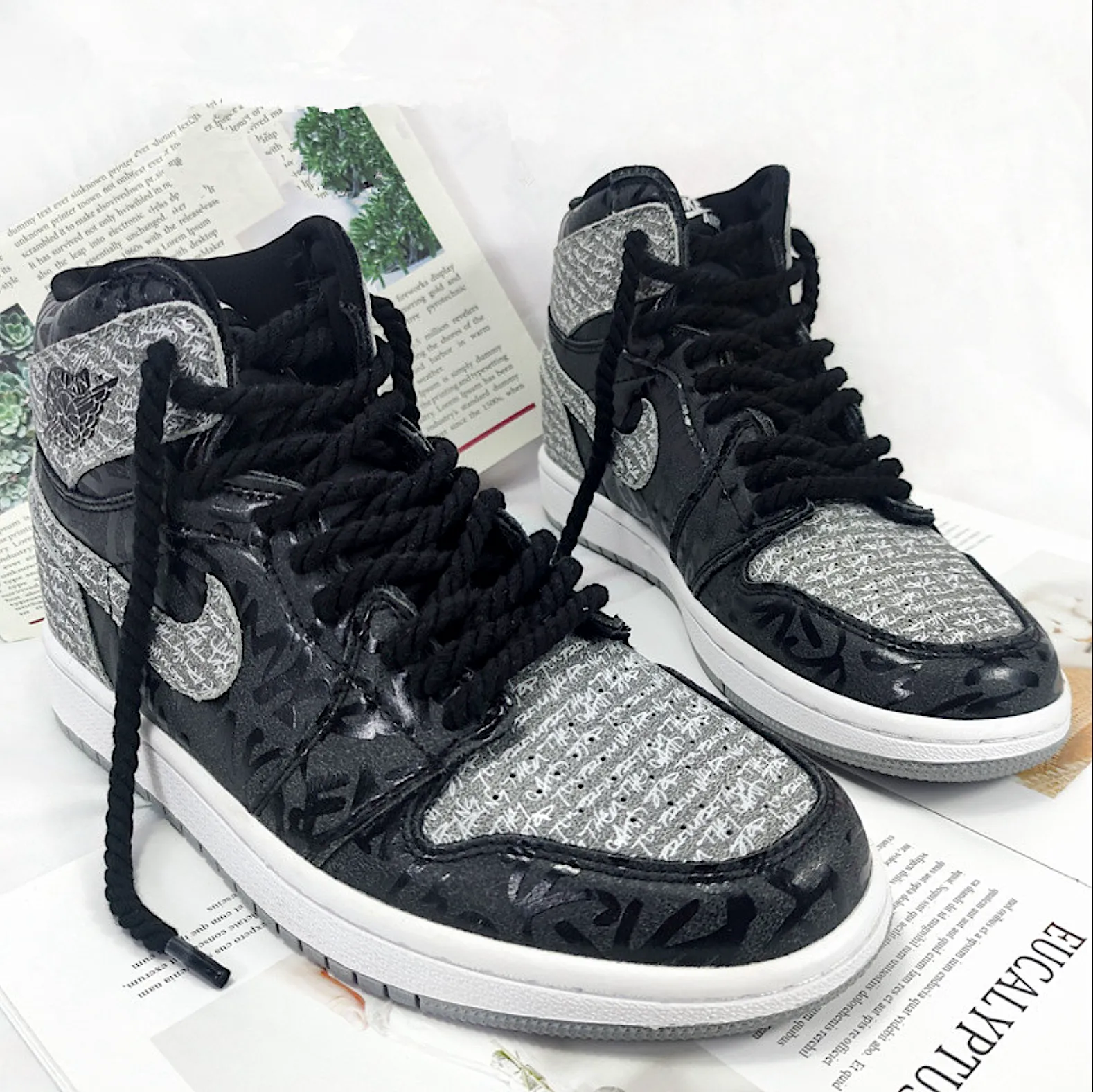"TWISTED" Lacets Chaussures Style Corde Torsadée - URB1™