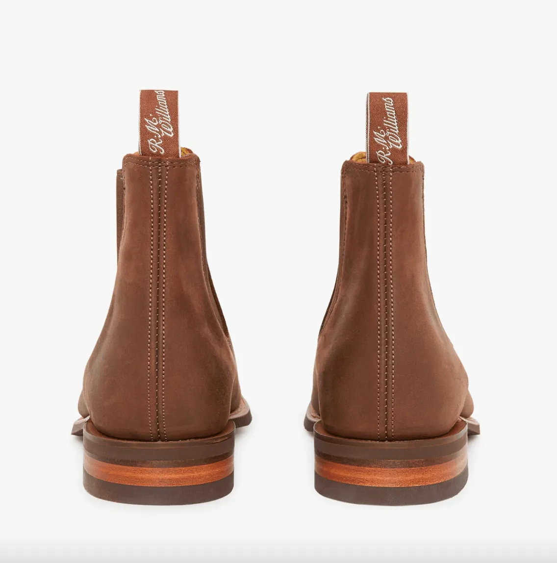 R M Williams Mens Comfort Craftsman Boots - Bark