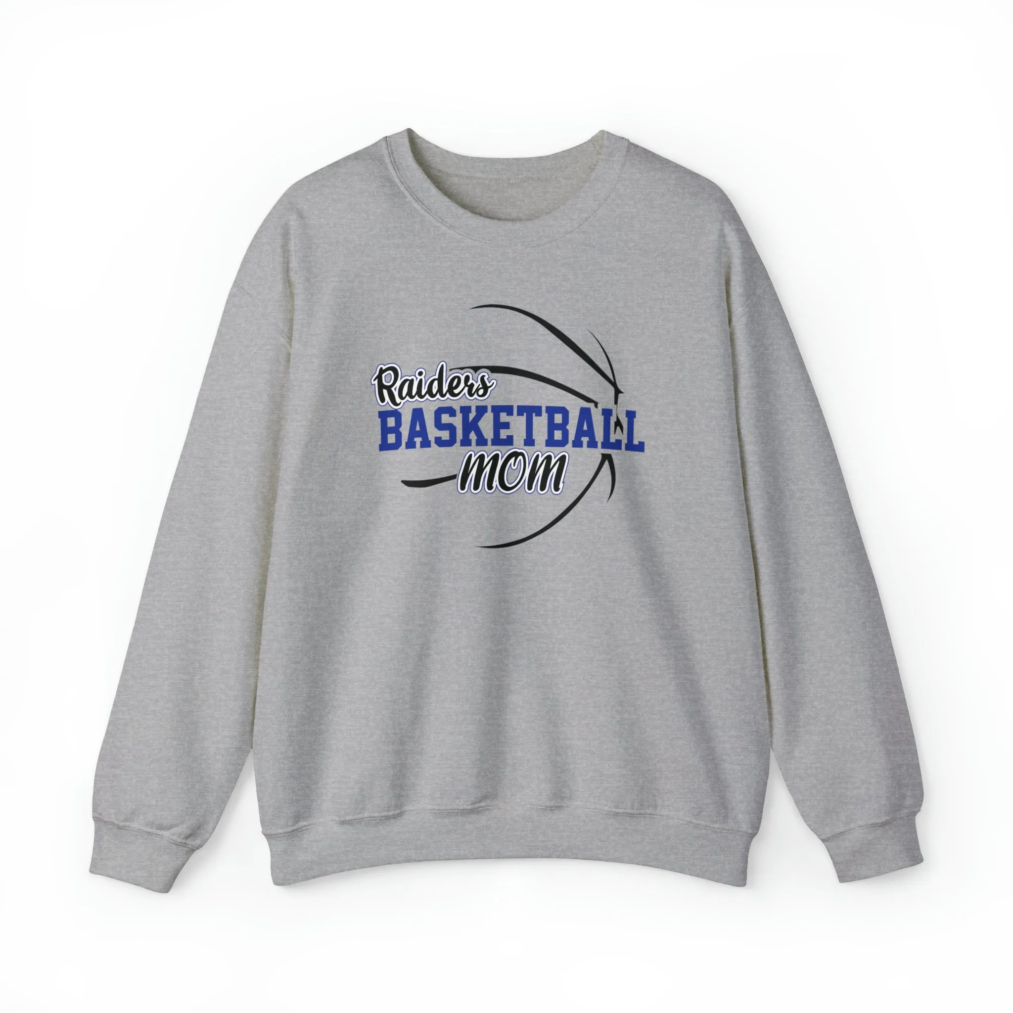 Raiders Basketball Mom Unisex Heavy Blend™ Crewneck Sweatshirt