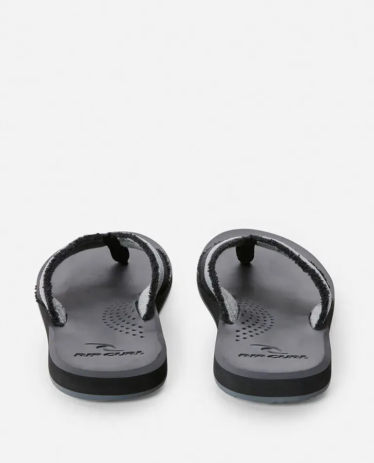 Reactor Open Toe Thong - Black