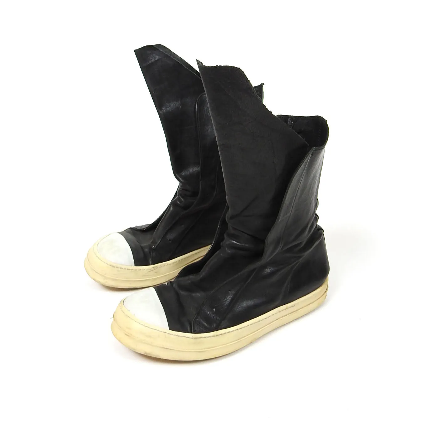 Rick Owens Laceless Ramones Boots Size 43