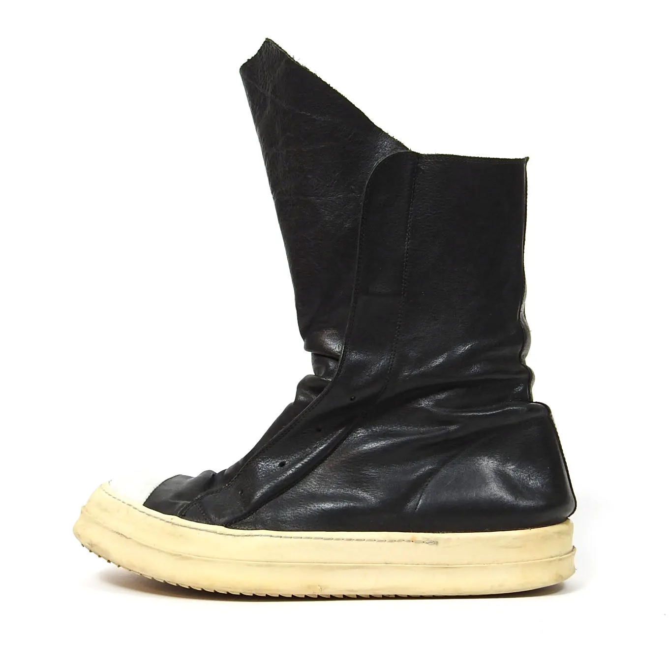 Rick Owens Laceless Ramones Boots Size 43