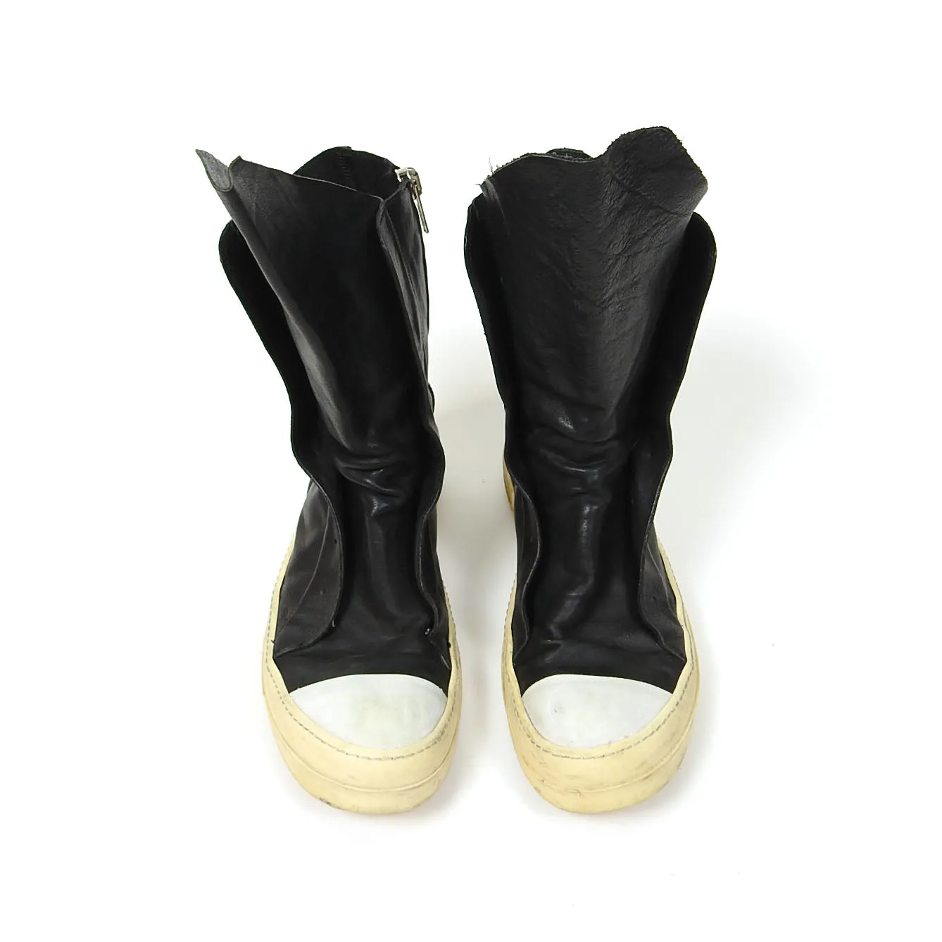 Rick Owens Laceless Ramones Boots Size 43