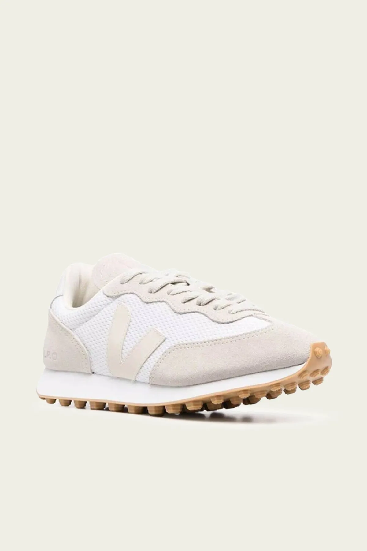 Rio Branco Alveomesh Men Sneaker in White Pierre Natural