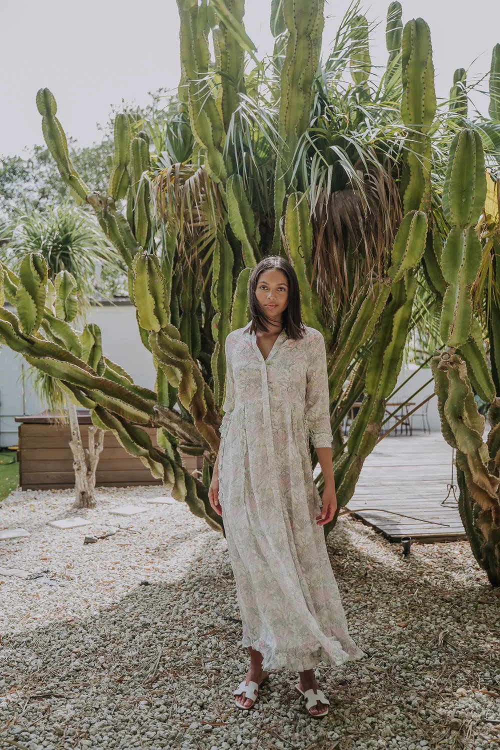 SABRINA DRESS - CACTUS BLOOM
