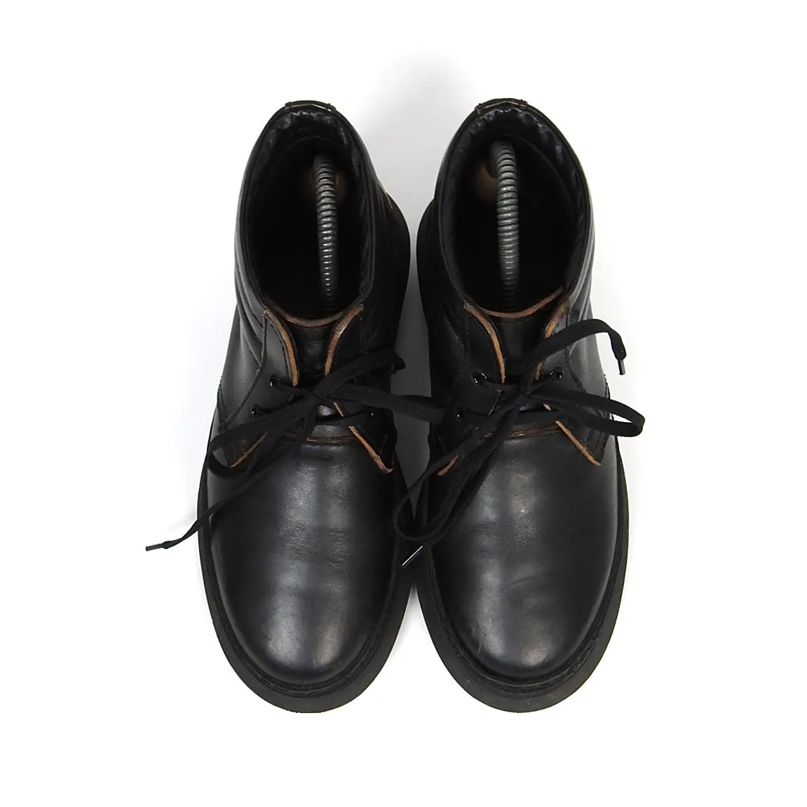 Sacai Leather Ankle Boots Size 41